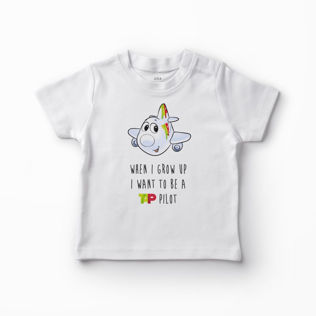 T-shirt When | Grow Up – Avião – 4 / 5 anos