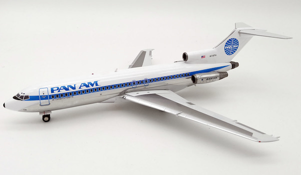 B727-21 (Pan Am) N356PA With Stand (Inflight 200 IF721PA01)