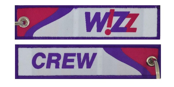 Porta-chaves Wizz Air