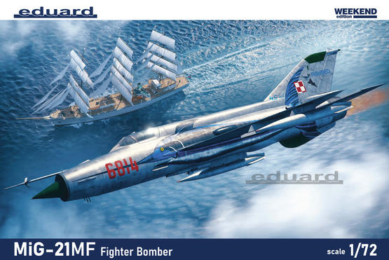 Mikoyan MiG21MF Fighter Bomber Weekend edition (7458)