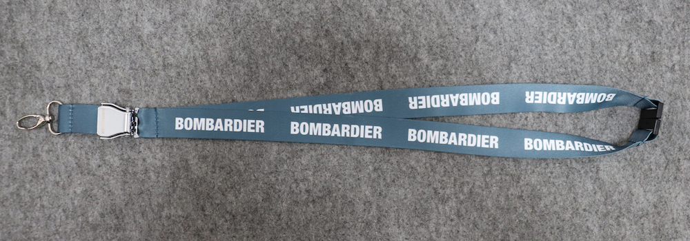 Fita Bombardier com mini cinto de segurança