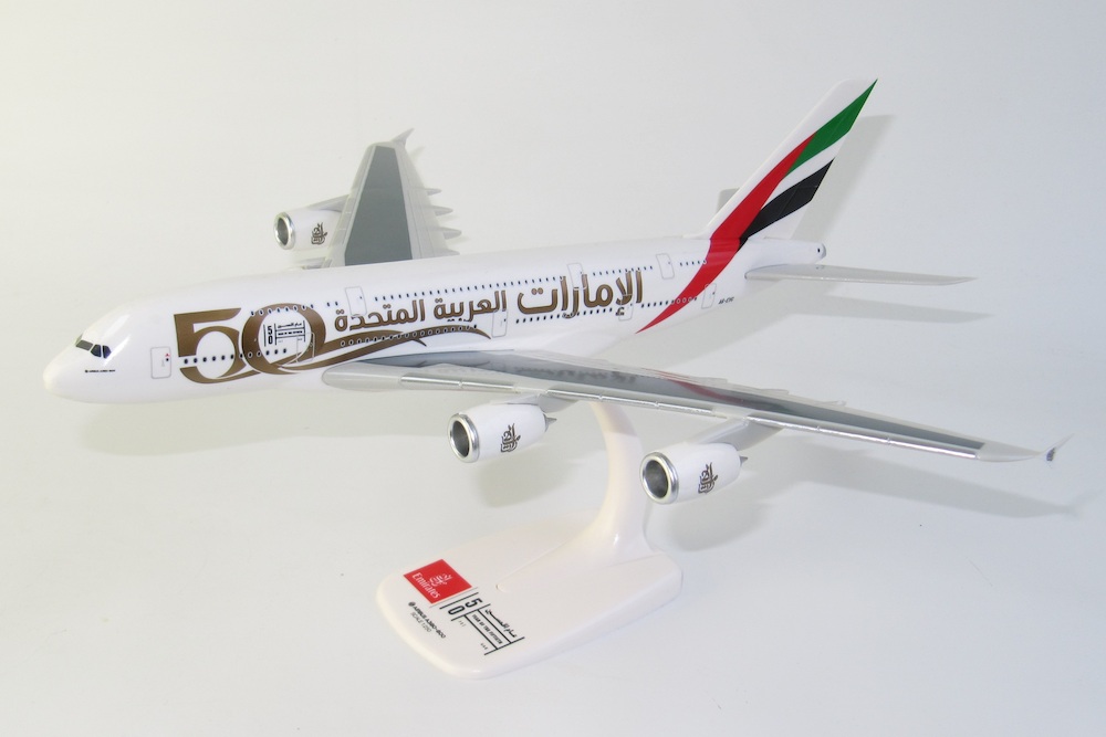 Airbus A380-800 Emirates “Year of the Fiftieth” A6-EVG (PPC 215331)