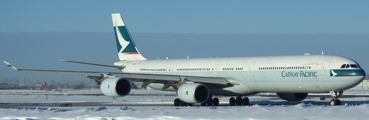 Airbus A340-600 Cathay Pacific B-HQB Product code 04442