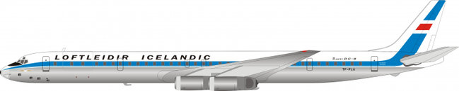 Loftleidir – Icelandic Airlines Douglas DC-8-63CF | IF863LL1122P