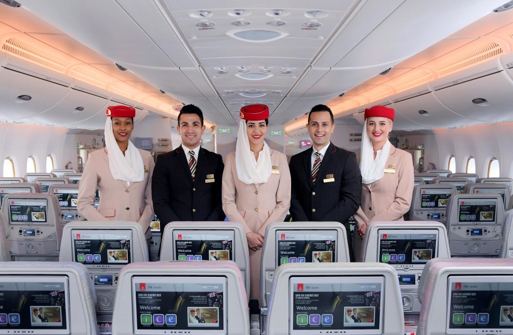Emirates vai recrutar Tripulantes de Cabine em Portugal