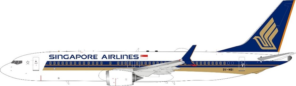 Boeing 737-8 Max Singapore Airlines 9V-MBI Product code JF-737-8M-003