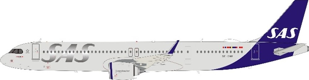 Airbus A321-253NX Scandinavian Airlines – SAS SE-DMR Product code JF-A321-028