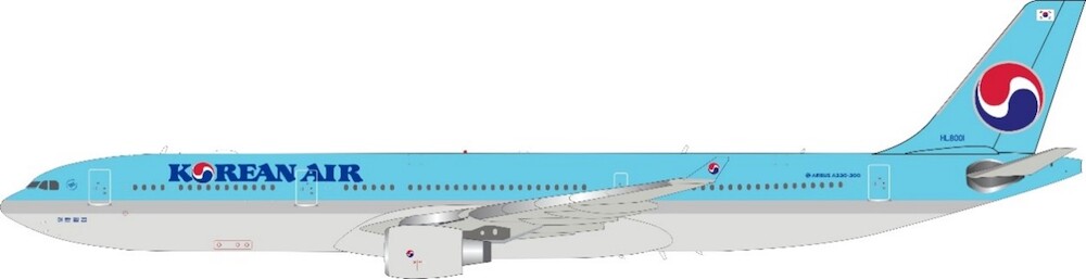 Airbus A330-323 Korean Air HL8001 Product code JF-A330-3-008