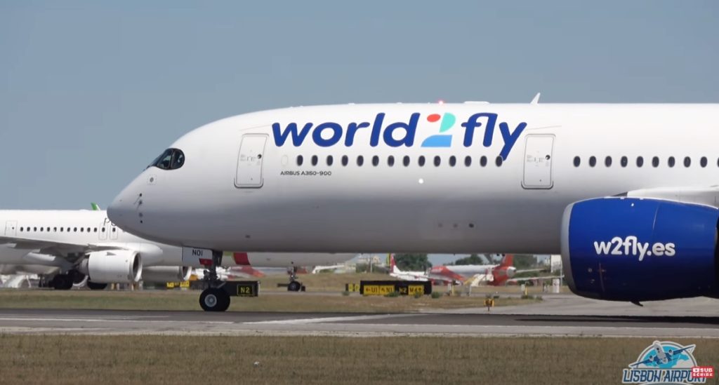 World2Fly já opera com o Airbus A350 em Lisboa (com vídeo)