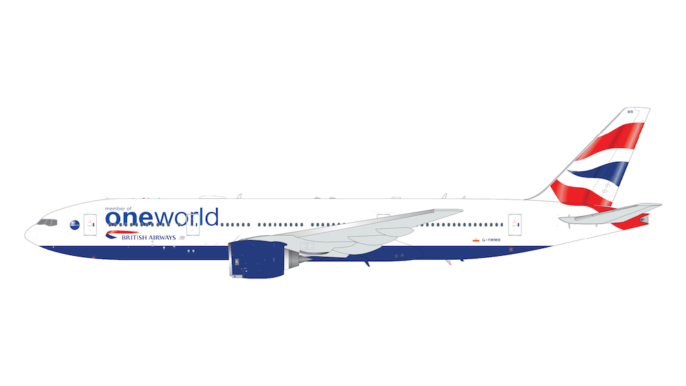 Boeing 777-200ER British Airways “oneworld” G-YMMR – G2BAW1226