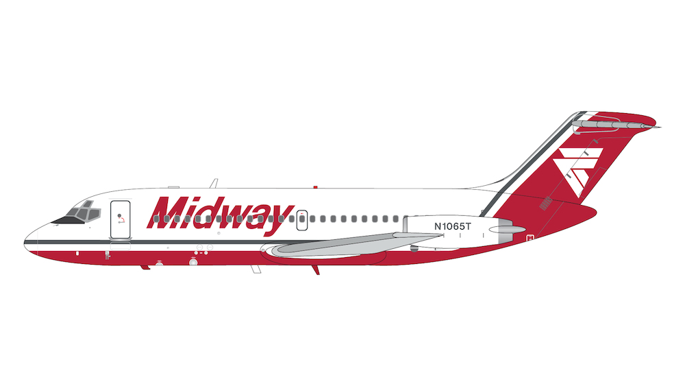 Douglas DC9-15 Midway Airlines N1065T – G2MID1190