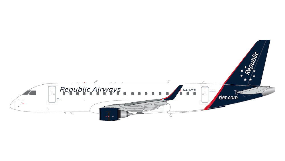 Embraer ERJ175LR Republic Airways N402YX – G2RPA957