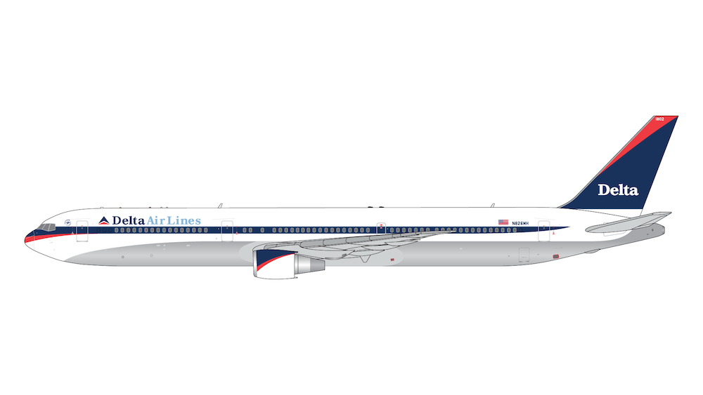 Boeing 767-400ER Delta Air Lines N826MH – GJDAL2151