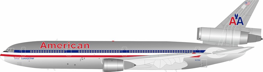Douglas DC10-30 American Airlines N137AA Polished – IF103AA0623P