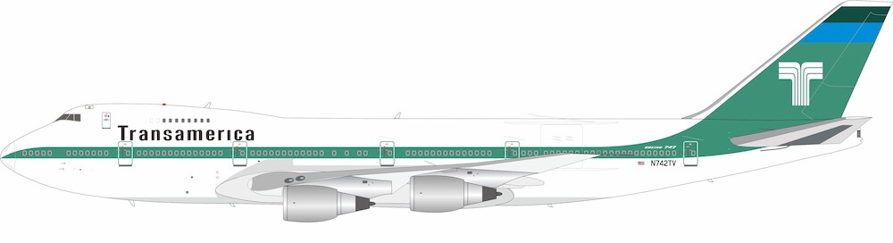 Boeing 747-200 Transamerica Airlines N742TV – IF742TV0823