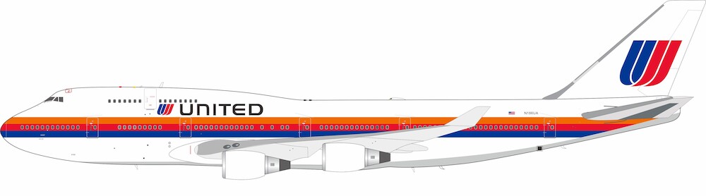 Boeing 747-400 United Airlines N186UA – IF744UA0623
