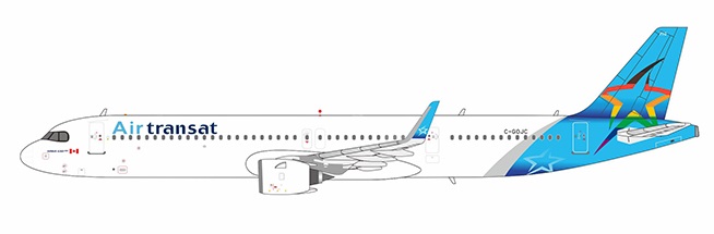 Airbus A321neo Air Transat “Pride” C-GOJC – 13082