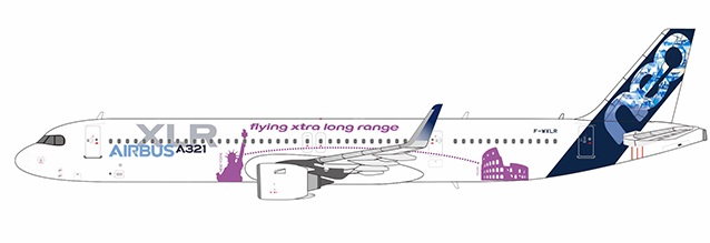 Airbus A321XLR Airbus Industrie Flying Xtra Long Range F-WXLR equipped with CFMI LEAP-1A engines – 13089