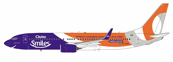 Boeing 737-800 GOL Linhas Aereas Clube Smiles PR-GXN – 58195