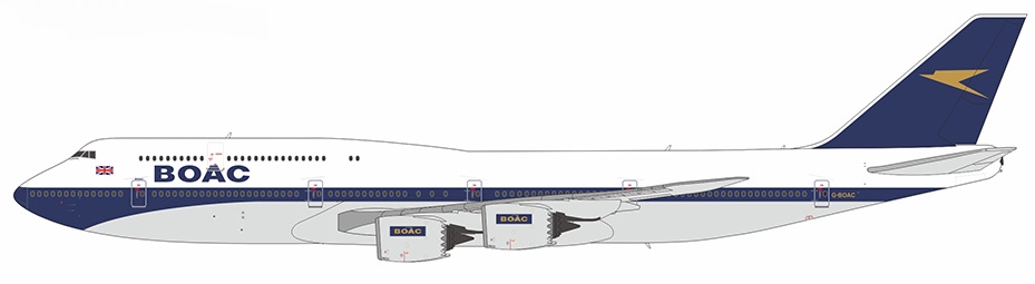 Boeing 747-8 BOAC G-BOAC fantasy livery – 78002