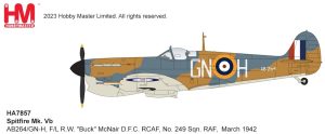 hobbymaster-ha7857-spitfire-vb-gn-h-fown-by-robert-buck-mcnair-rcaf-no-249-gold-coast-sqn-raf--malta-march-1942-x13-197703_0