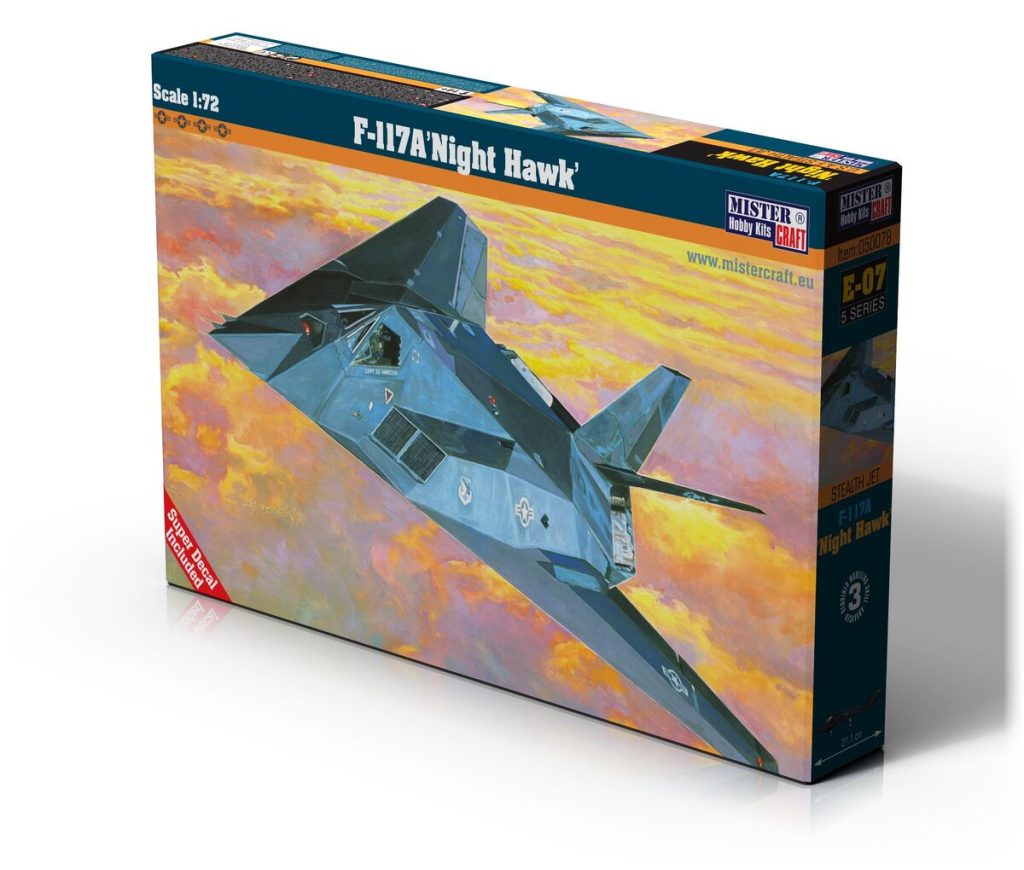 F-117A ‘Night Hawk’ – (MisterCraft E05)
