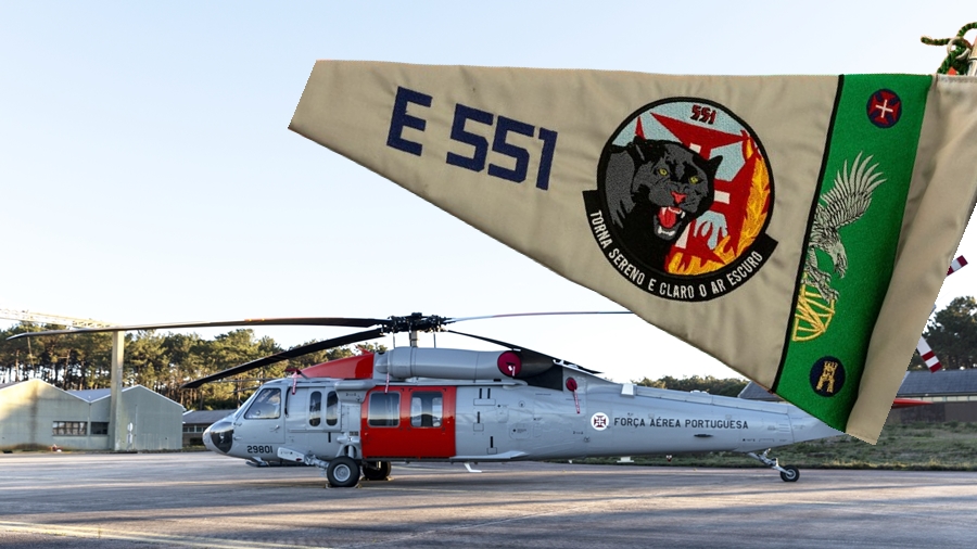 Esquadra 551 – “Panteras” vai operar os helicópteros UH-60 Black Hawk