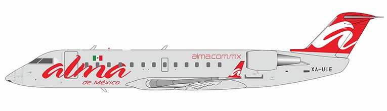 Canadair CRJ200ER Alma de Mexico XA-UIE – 52083