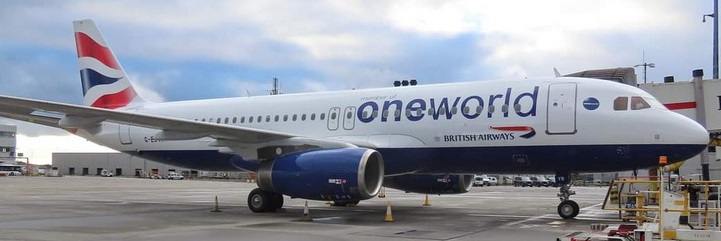 Airbus A320 British Airways oneworld G-EUYR – 04576