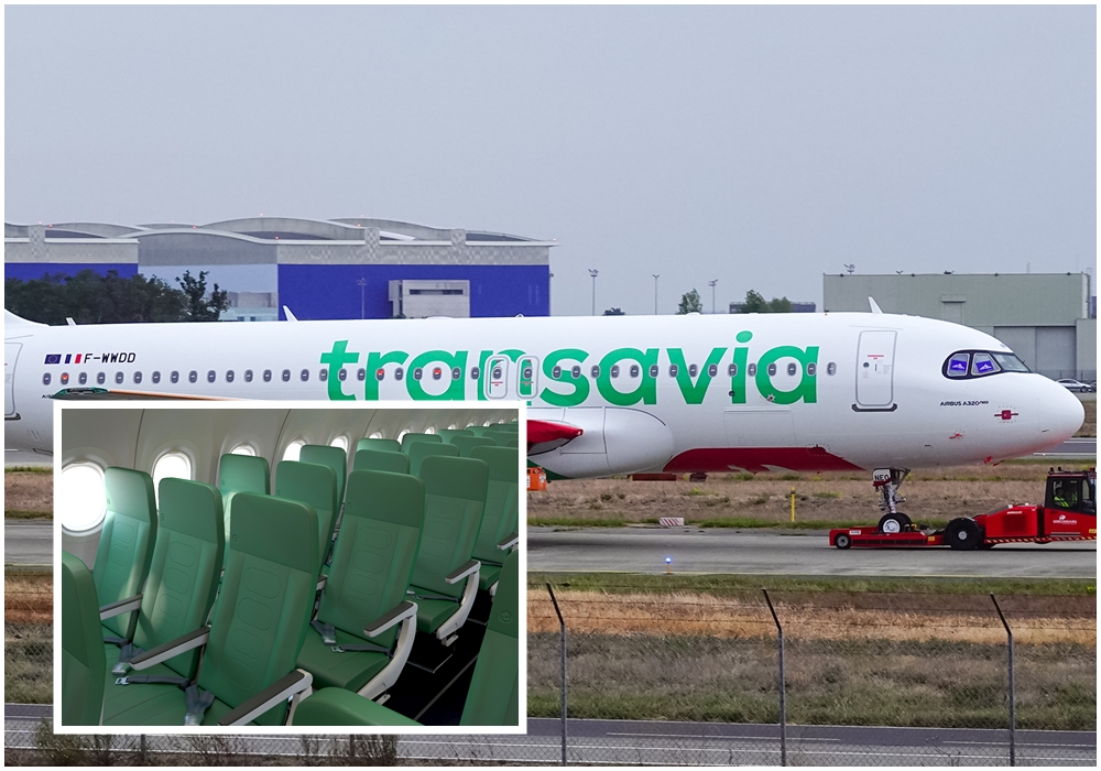 Transavia France apresenta cabine mais confortável e moderna para os seus futuros aviões A320neo