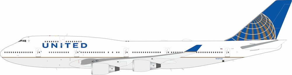 Boeing 747-400 United Airlines N107UA – IF744UA0424