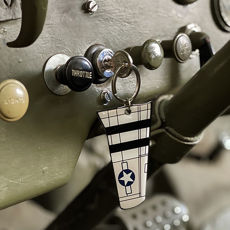 Porta-chaves P-51 Mustang Wing Metal