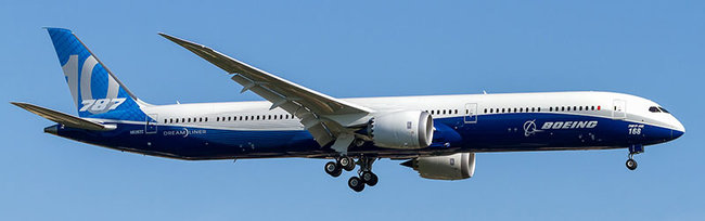 Boeing 787-10 Dreamliner Boeing House Colors N528ZC detachable gear – AV4229