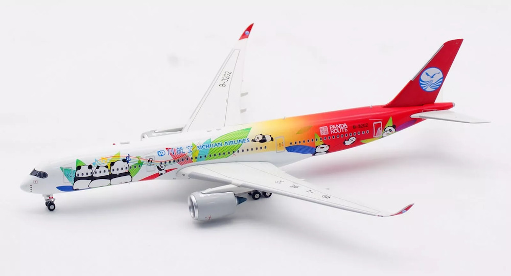 Airbus A350 941 Sichuan Airlines Panda Route Detachable Gear Av4249