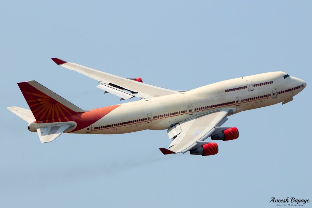 Air India despede-se da sua frota de Boeing B747-400 (com vídeo)
