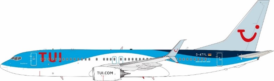 Boeing 737-8K5 (WL) TUI “Excellence” D-ATYL – JF-737-8-013