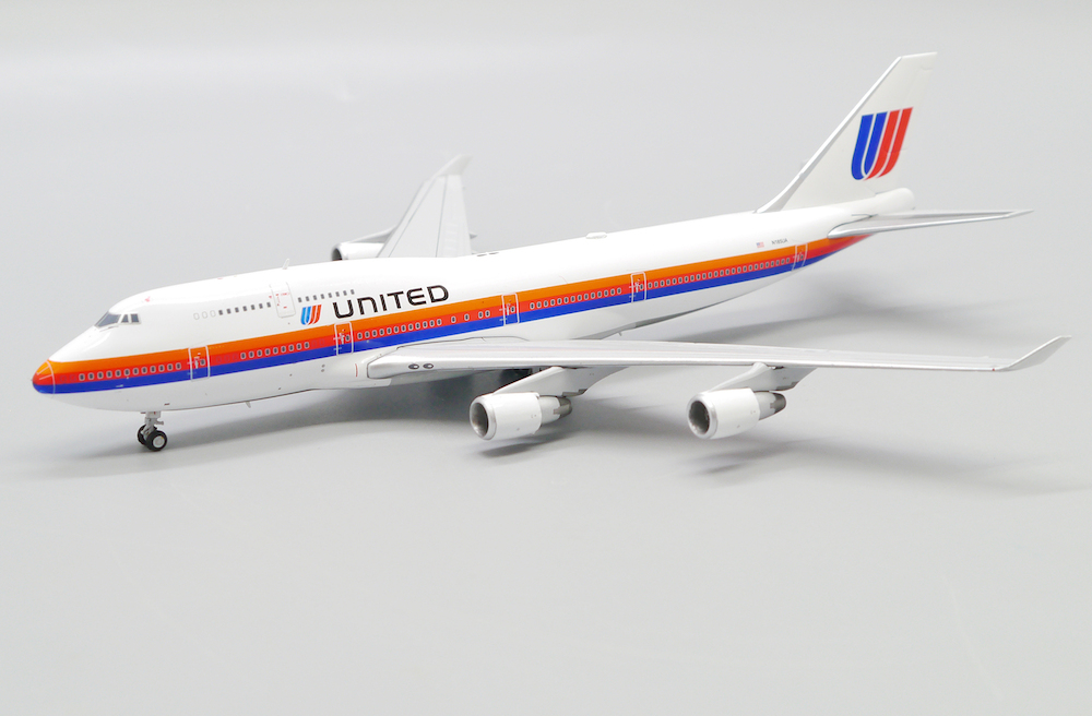 Boeing 747-400 United Airlines “Saul Bass” N185UA – XX40088