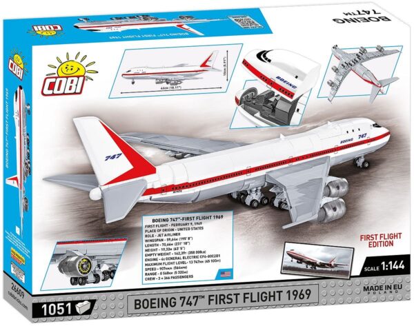 26609-Boeing 747 First Flight 1969-box-back