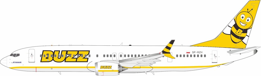 B-Models 1:200 BUZZ B737-8MAX SP-RZH | 航空機・ヘリコプター