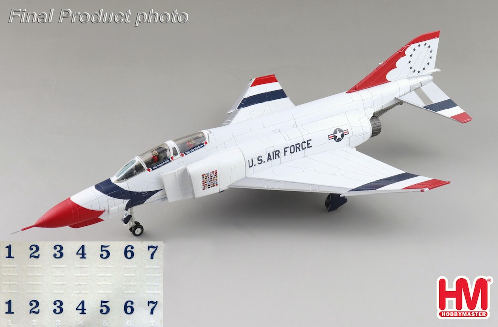 hobbymaster-ha19084-mcdonnell-douglas-f-4e-phantom-thunderbirds-usaf-197374-season-wdecals-for-no1-to-7-planes-x0d-214944_0