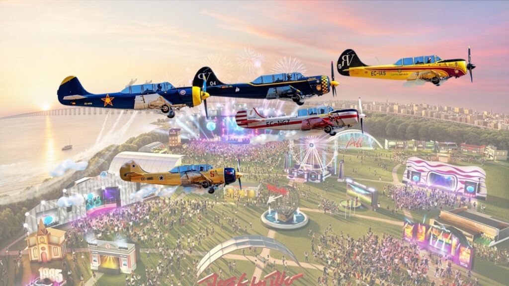 Yakstars vão fazer espetáculo aéreo durante o Rock in Rio Lisboa 2026