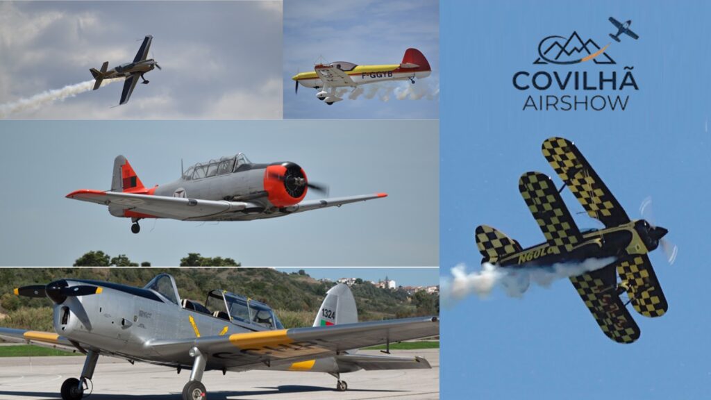 Festival Aéreo da Covilhã no dia 9 de maio