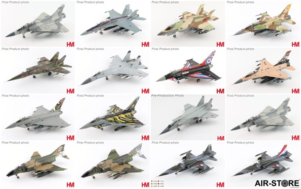 Novos modelos da Hobby Master na nossa Air-Store