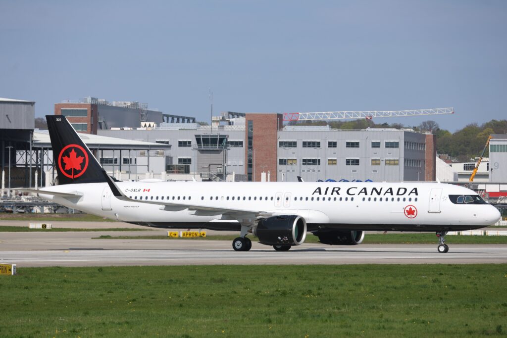 Air Canada prepara-se para receber o seu primeiro Airbus A321XLR