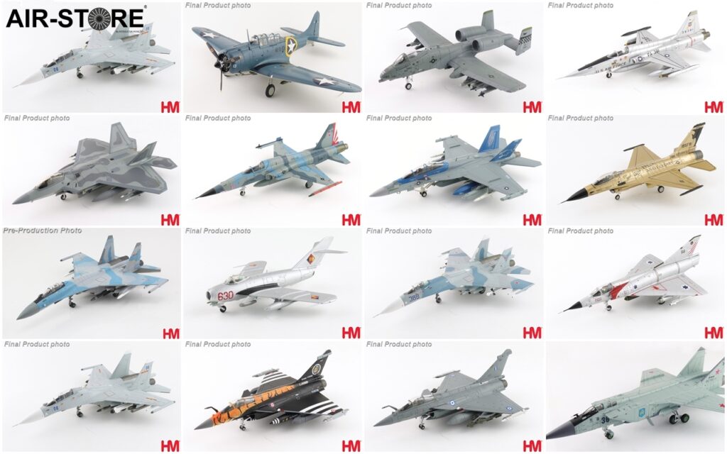 Novos modelos da Hobby Master na nossa Air-Store