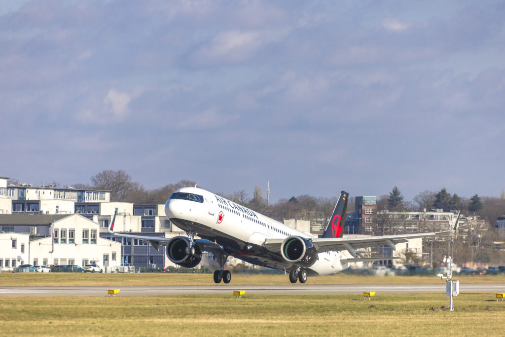 Airbus entrega o primeiro A321XLR à Air Canad