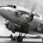 Douglas DC3 Air France , partie d ‘avion.