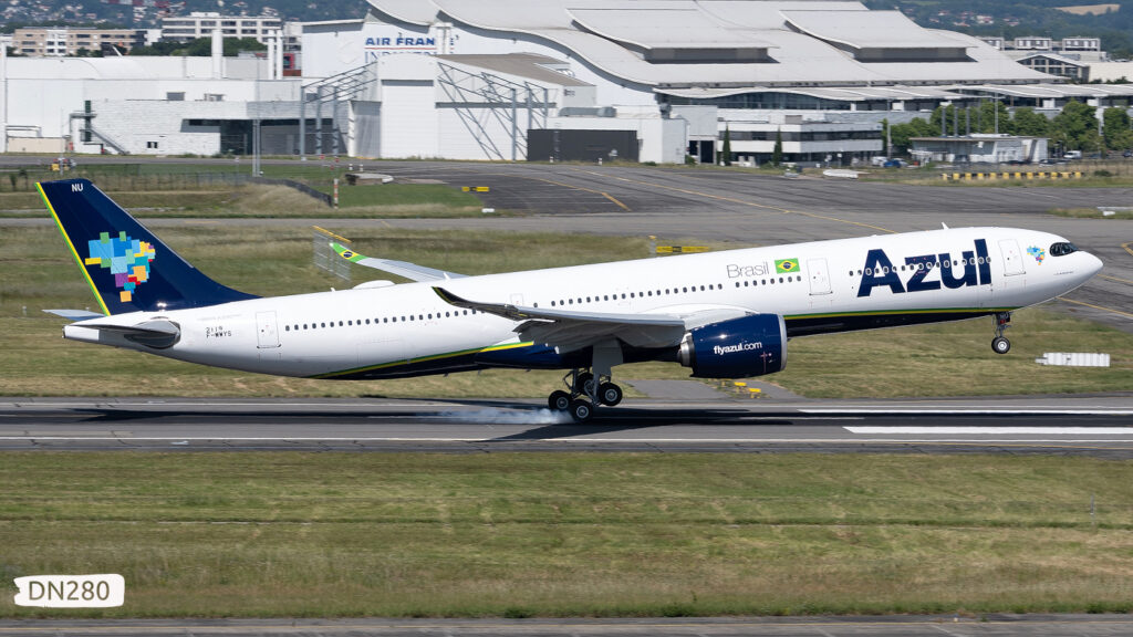 Azul recebeu esta sexta-feira o seu novo Airbus A330neo
