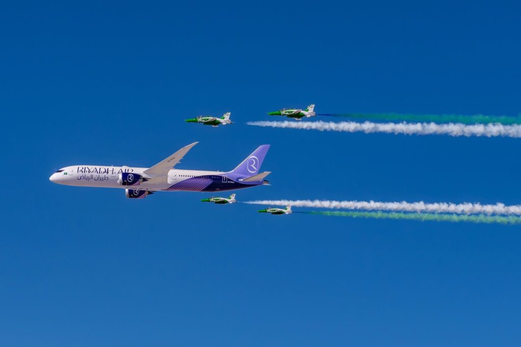 Riyadh Air recebeu os seus dois primeiros Boeing787-9 Dreamliner
