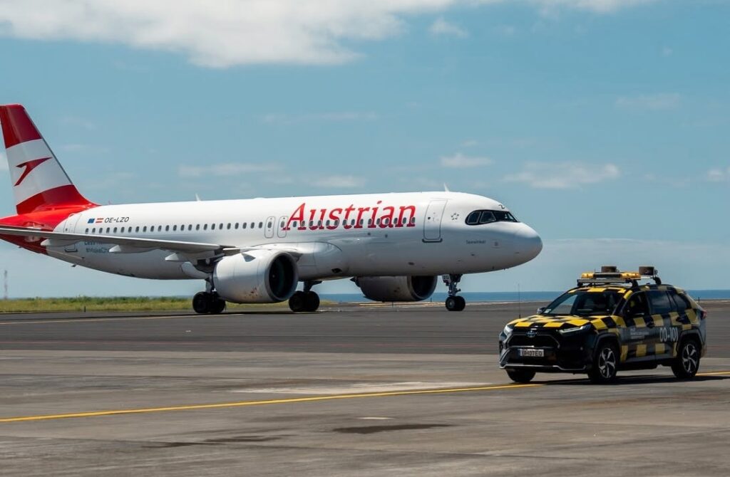 Austrian Airlines iniciou voos entre Viena e Ponta Delgada